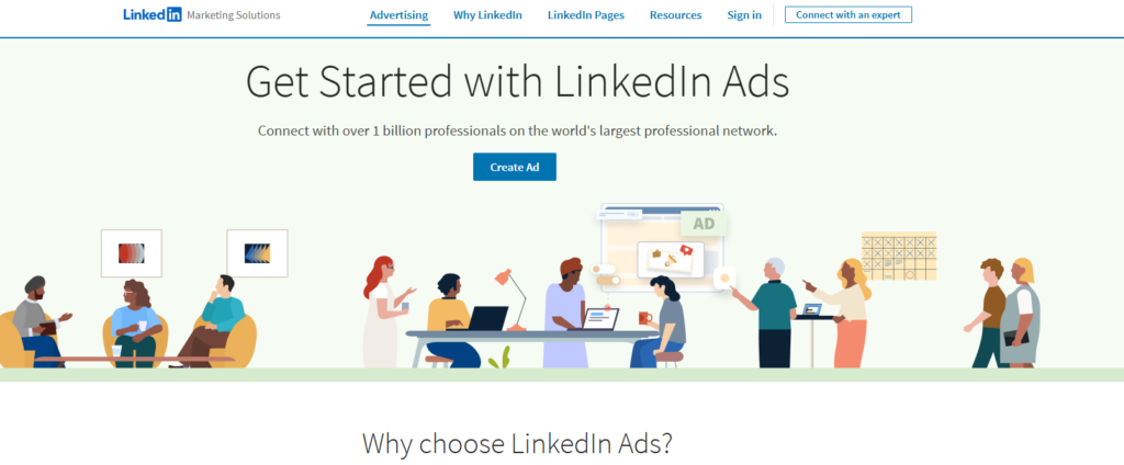 linkedIn ads Algorithm 2025